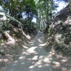 大六天郭－馬出間の堀切