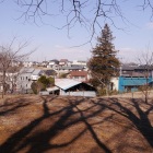 大手の北側は住宅が密集