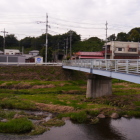 荒砥川を挟んだ遠景