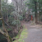 土橋と水堀