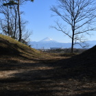 大手枡形より富士山