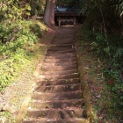 住吉神社への石段