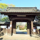 来福寺の立派な門