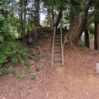 本丸跡の土塁