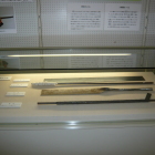展示物(火縄銃製作工程）