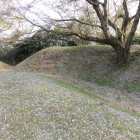 土塁と空堀