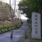 駐車場から見る本丸