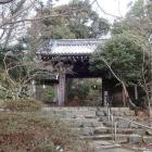 本丸南部の枡形虎口（瑞龍寺山門）