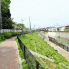 石神井川沿い