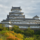 見やすくなった北側からの天守閣