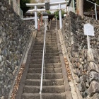 古城の諏訪神社も上がってみました。