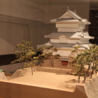 披雲閣陳列館に在る高松城天守閣模型