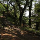 本丸三階櫓跡、北側