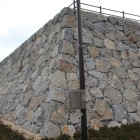 復元天守台、北角