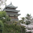 本丸丑寅櫓東面、資料館横より