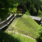 本丸から見た南物見台