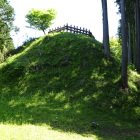 西の丸の切岸