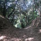 二の木戸の堀切