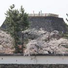 山手門枡形石垣台上より