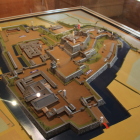 復元稲荷櫓内部展示の甲府城模型