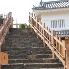 鉄門渡櫓への登城階段