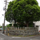 天王公園の西側の土居跡