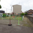 天王公園の東側の八剱社前の外堀跡