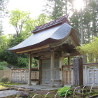春日山城の搦手門と伝わる林泉寺惣門