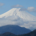 2018年3月、岩殿山から。