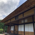 県外からの訪問なので邸内は自粛