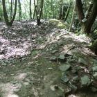 番所跡の土塁