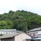 麓より井伊谷城を望む