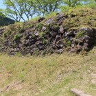 東郭下段Ⅲ郭虎口石垣と東面石垣
