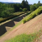 岱崎出丸の畝堀