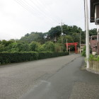 権現山遺跡方面をのぞむ
