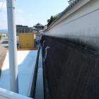 光円寺東側の高低差と堀跡