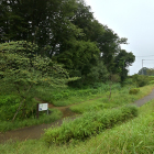 館跡の東側