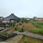 土塁の上から