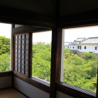 櫓内部より西の丸櫓群を観る
