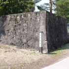 表御門の神社側の石垣
