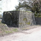 表御門の堀側の石垣