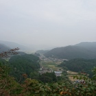 城から東側の眺望
