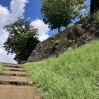 階段と石垣
