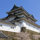 和歌山城天守閣、天守曲輪下段より
