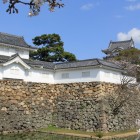 本丸北西角の櫓と石垣