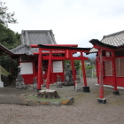 鬼門に当たる城山稲荷神社