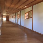 御廊下橋内部、初渡