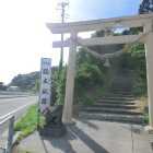 登城口（菅原神社鳥居）