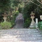 松尾寺への石段