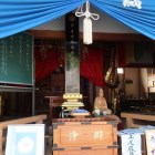 天龍寺の明智光秀の位牌と木像